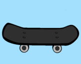 Desenho Skate II pintado por gabriel araujo dias