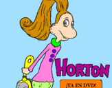 Desenho Horton - Sally O'Maley pintado por Alana