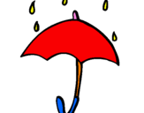 Desenho Guarda-chuva pintado por guilherme