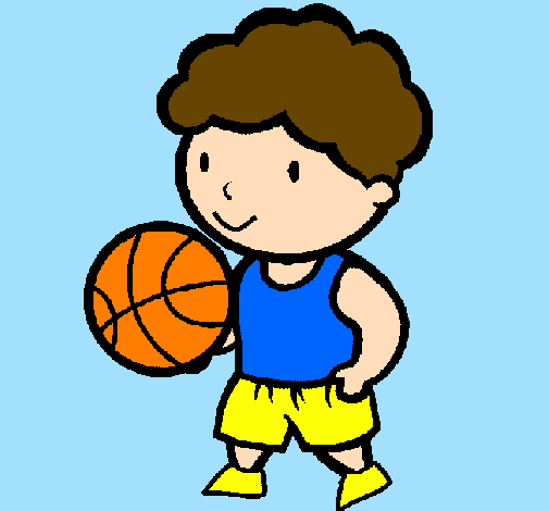 Desenho Jogador de basquete pintado por sousam10