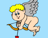 Desenho Cupido pintado por GABRIEL