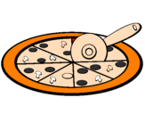 Desenho Pizza pintado por kgaaq