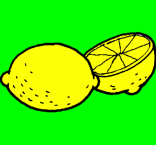 Desenho Limão pintado por jamilly