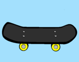 Desenho Skate II pintado por bruno