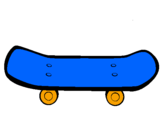 Desenho Skate II pintado por adriel