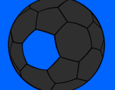 Desenho Bola de futebol II pintado por diana