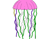 Desenho Medusa pintado por cecilia