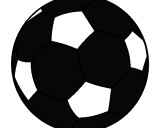 Desenho Bola de futebol II pintado por gabriel