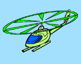 Desenho Helicóptero pintado por HENRIQUE