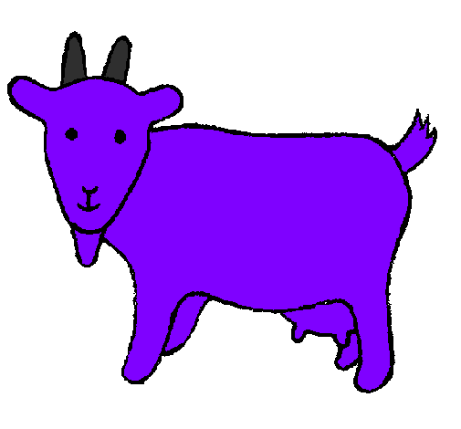 Desenho Cabra pintado por Susana