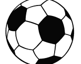 Desenho Bola de futebol II pintado por cammily