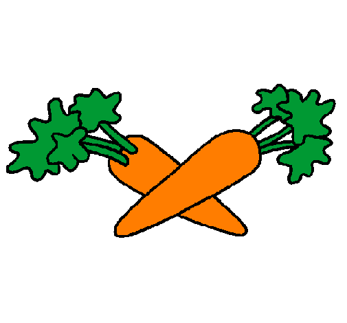 Desenho Cenoura pintado por jean