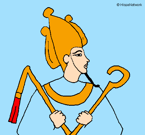 Desenho Osiris pintado por AnaLuciia