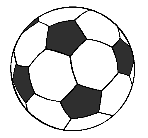 Desenho Bola de futebol II pintado por Bola de Futebol Fe