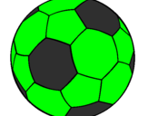 Desenho Bola de futebol II pintado por Julio