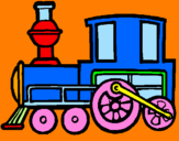 Desenho Comboio pintado por gumarques