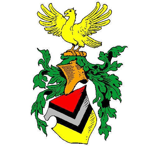 Desenho Escudo de armas e águia pintado por Brasao