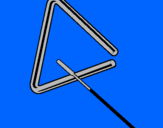 Desenho Triângulo pintado por arthur de lima