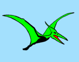 Desenho Pterodáctilo pintado por Alexandre
