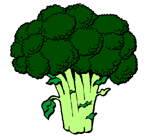 Desenho Brócolos pintado por Brocolis