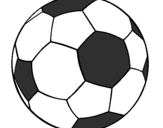 Desenho Bola de futebol II pintado por Renato fut