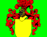 Desenho Escudo de armas e capacete pintado por lucas jessiel