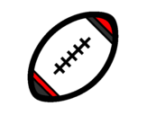 Desenho Bola de futebol americano II pintado por Para vooc