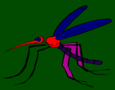 Desenho Mosquito pintado por DIOGO