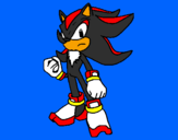 Desenho Sonic pintado por biboccaboboca