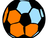 Desenho Bola de futebol pintado por mnjhbnbn