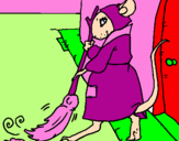 Desenho La ratita presumida 1 pintado por giovanna