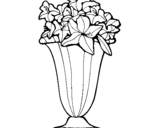 Desenho Jarro de flores pintado por SILVIA