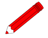 Desenho Lápis II pintado por lapis vermelho