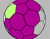 Desenho Bola de futebol II pintado por lucas gabriel 