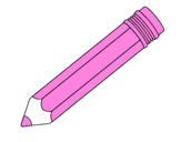 Desenho Lápis II pintado por lapis rosa