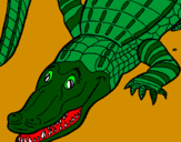 Desenho Crocodilo  pintado por Crocodiliano