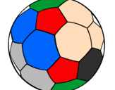 Desenho Bola de futebol II pintado por derek