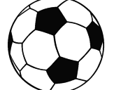 Desenho Bola de futebol II pintado por nilson gabriel