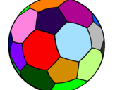 Desenho Bola de futebol II pintado por bruno