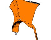 Desenho Capacete de cavaleiro  pintado por MYRELA 3 ANOS