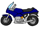 Desenho Motocicleta pintado por matheus
