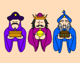 Desenho Os Reis Magos 4 pintado por jehnifer10.000gata