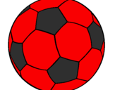 Desenho Bola de futebol II pintado por gio