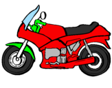 Desenho Motocicleta pintado por WILLAM