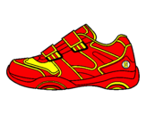 Desenho Sapato de ginástica pintado por carlos henriue