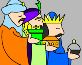 Desenho Os Reis Magos 3 pintado por natan