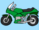 Desenho Motocicleta pintado por Guilherme