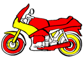 Desenho Motocicleta pintado por bruno
