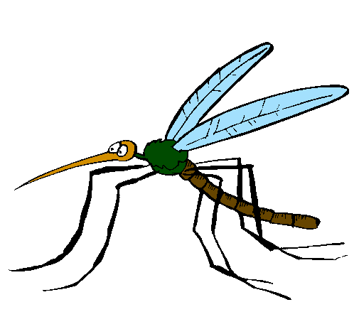 Desenho Mosquito pintado por THALES