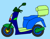 Desenho Ciclomotor pintado por eric m